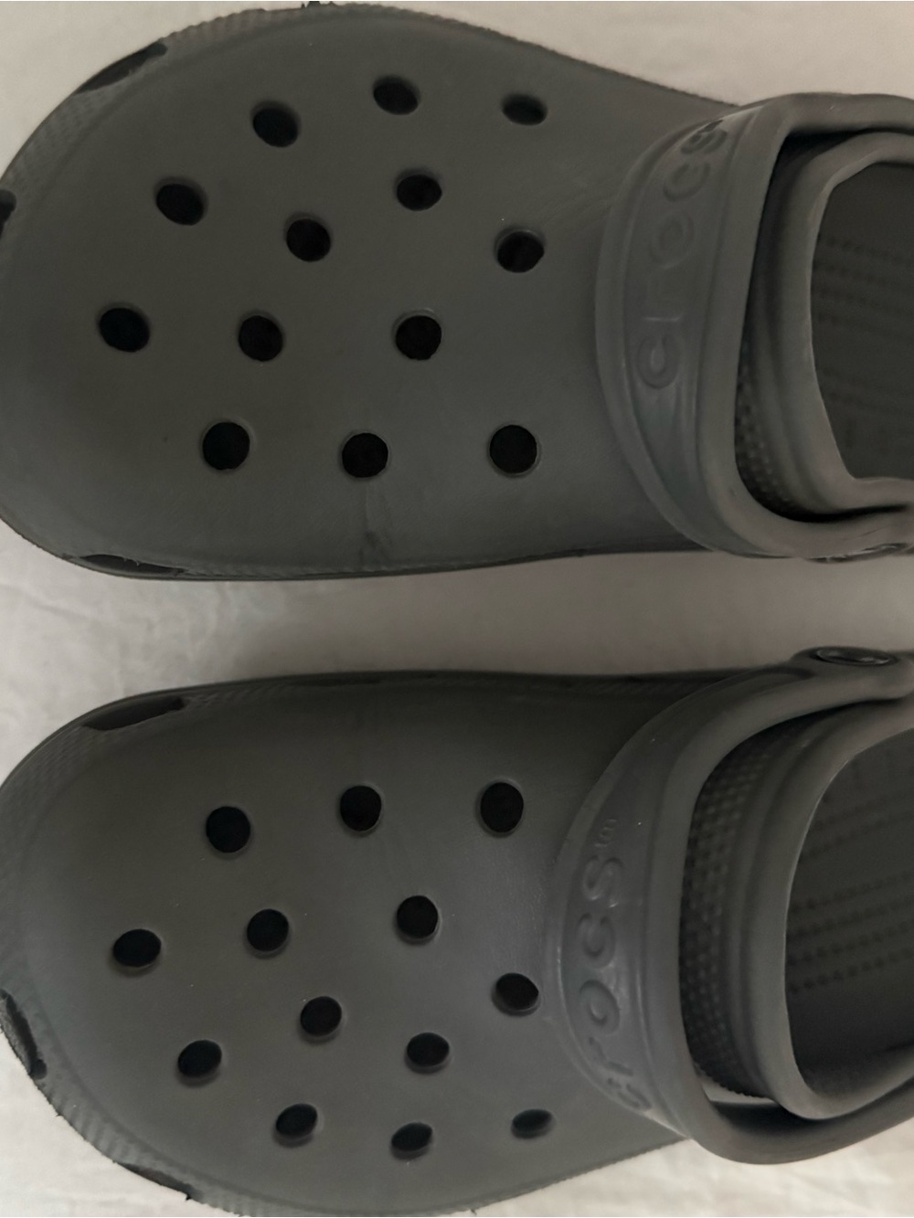 Classic Slip-On Clog in Dark Gray